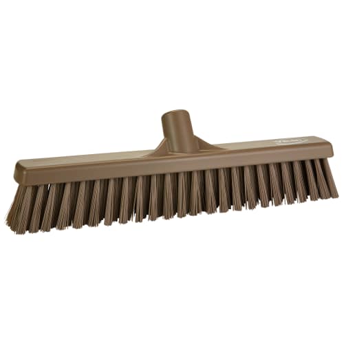 Balai fibres mixtes alimentaire PLP 41cm marron Vikan photo du produit front L