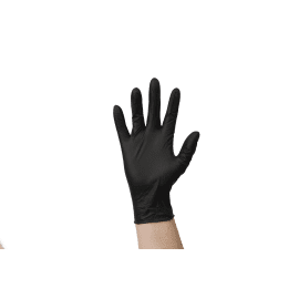 Gant à usage unique Nitrile SafeTouch Advanced noir non poudré