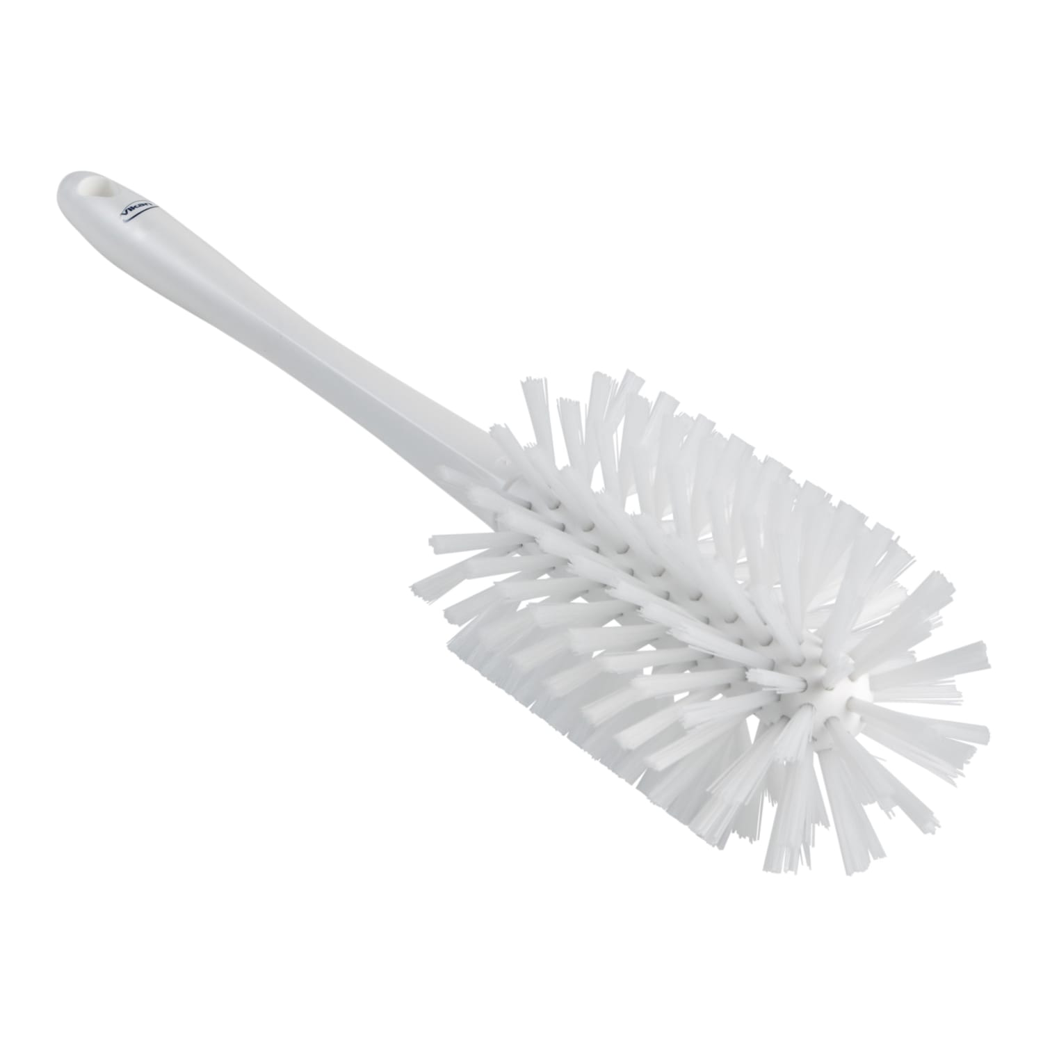 Brosse cylindrique fibres dures alimentaire PLP Ø9cm blanc Vikan photo du produit