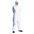 Combinaison Tyvek type 5-6 élastiques cagoule poignets taille blanc taille M photo du produit