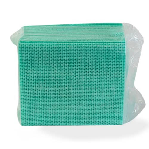 Lavette non tissée ajourée vert Paredes photo du produit front L