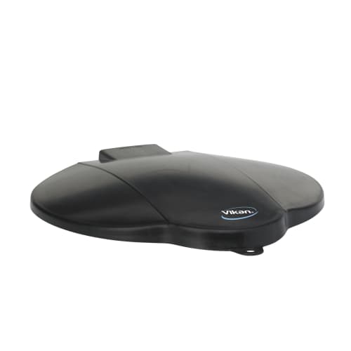 Couvercle pour seau 12L alimentaire PLP noir Vikan photo du produit front L