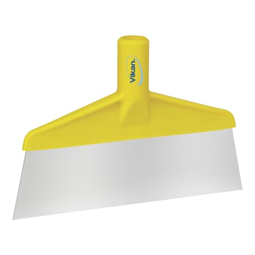 Grattoir à pas de vis alimentaire inox PLP 26cm jaune Vikan photo du produit front L