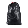 Sac poubelle PE BD 100L noir 28µm lien coulissant SPHERE photo du produit