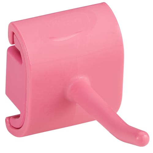 Support mural 1 crochet alimentaire PLP 4,1cm rose Vikan photo du produit front L