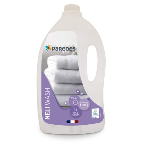 Lessive liquide Ecolabel Paredes Neli Wash bidon de 5L photo du produit front L