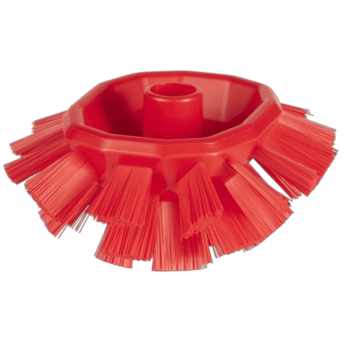 Brosse à cuves, 19 cm, Fibres dures alimentaire, Rouge, Vikan photo du produit front L