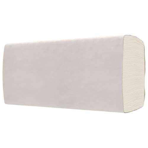 Essuie-mains plié blanc Paredes 20,6 x 24 cm Ecolabel photo du produit front L