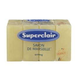 Savon de Marseille Superclair bloc de 200g