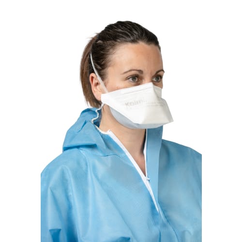 Masque médical et de protection OpAir Pro OXYGEN FFP2 NR D type IIR blanc en sachet individuel