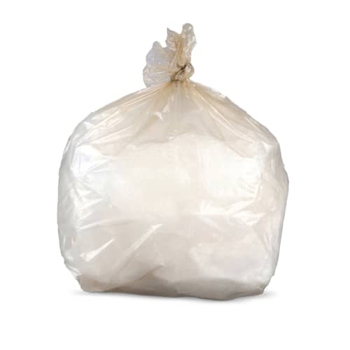 Sacs poubelle 60L transparent 35µ avec lien Paredes photo du produit front L