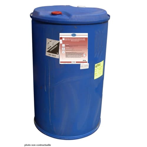 PROP renforçateur alcalin anti-calcaire fût de 200kg photo du produit front L
