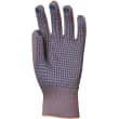 Gant de manutention Coverguard nylon gris picots bleus sur paume taille 9/10 photo du produit