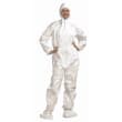 Combinaison de protection Tyvek type 5-6 stérile Indutex cagoule blanc taille XL photo du produit