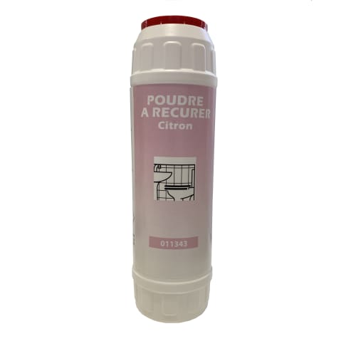 Poudre à récurer citron IJN flacon de 1kg photo du produit front L