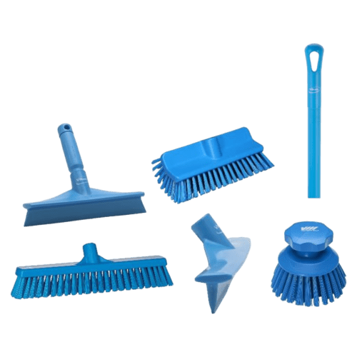 Kit de nettoyage cuisine bleu alimentaire Vikan photo du produit front L