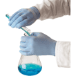 Gant de protection chimique nitrile Ansell TouchNTuff 92-670 bleu non poudré taille S photo du produit side S