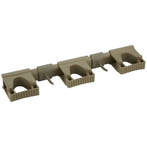 Support mural 3 clips alimentaire PLP 42cm marron Vikan photo du produit front L