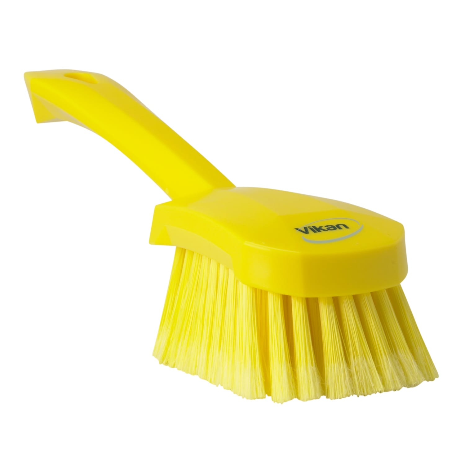 Brosse à main fibres souples alimentaire PLP 27cm jaune Vikan photo du produit