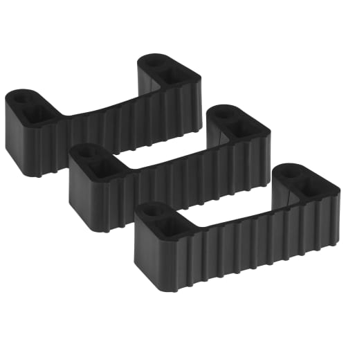 Clips pour support mural 1 ou 3 clips noir Vikan photo du produit front L