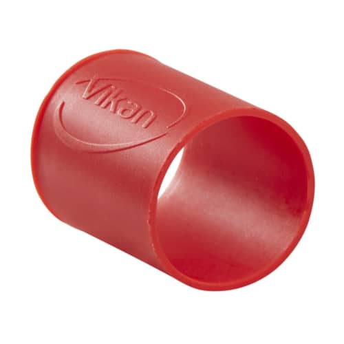 Collier d'identification caoutchouc Ø2,6cm rouge Vikan photo du produit front L