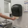 Rouleau essuie-mains ouate recyclé gaufré éconatural 2 plis Lucart photo du produit side S