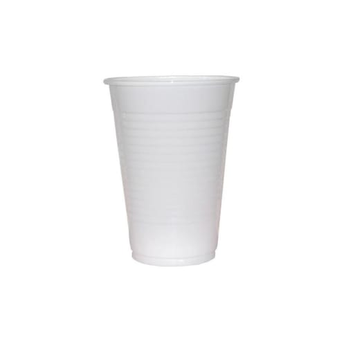 Gobelet plastique 18cl blanc photo du produit