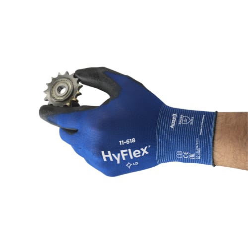 Gants de manipulation fine Ansell HyFlex® 11-618 taille 7 photo du produit Side View L