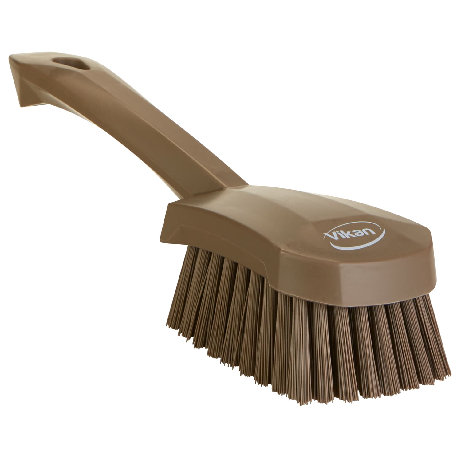 Brosse à main fibres dures alimentaire PLP 27cm marron Vikan photo du produit