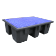 Palette de rétention EMP pour produits chimiques dangereux 240L photo du produit