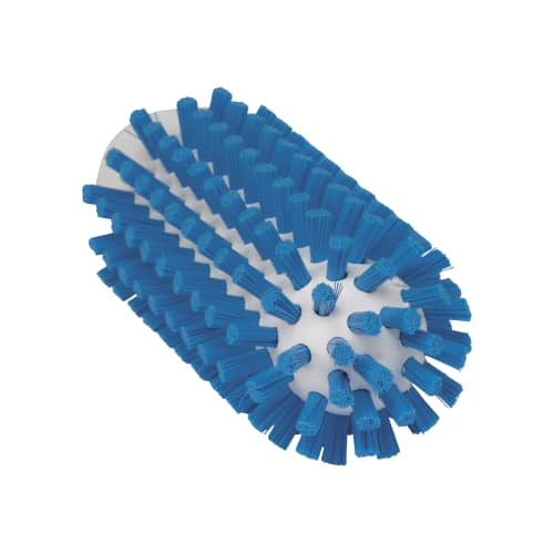 Brosse cylindrique fibres médium alimentaire PLP Ø5cm bleu Vikan photo du produit front L
