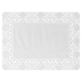 Set de table papier Manufacture de l'Éphémère blanc 30 x 40 cm