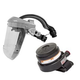 Kit industriel Jetstream® filtre A2PSL JSP (gaz/poussière) écran meuleur