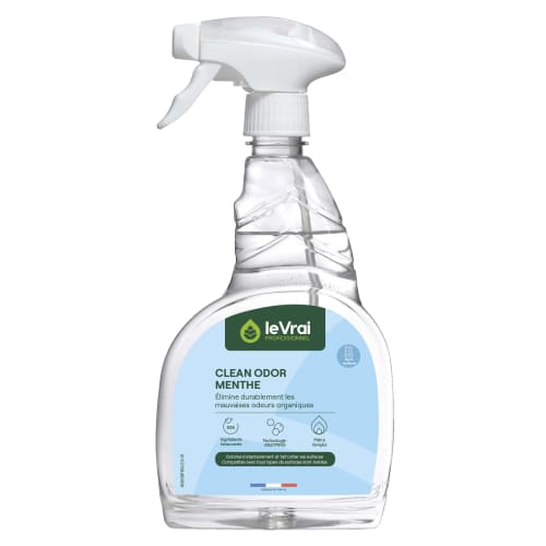 Nettoyant odorisant Enzypin Clean Odor pulvérisateur de 750ml photo du produit front L