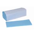 Essuie-mains plié bleu 2 plis 21,5 x 35 cm Paredes photo du produit