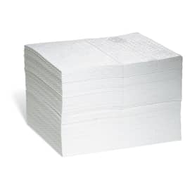 Absorbant en feuilles hydrophobe Pig® double épaisseur pour hydrocarbures 38 x 51 cm