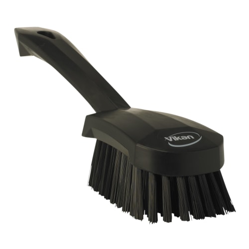 Brosse à main fibres dures alimentaire PLP 27cm noir Vikan photo du produit