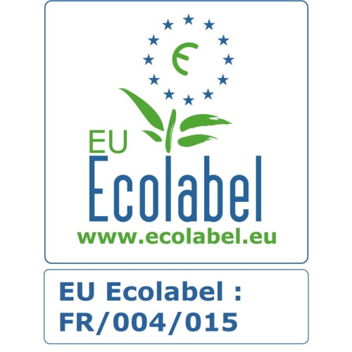 Essuie-mains rouleau blanc 2 plis 175m certifié Ecolabel photo du produit Back View L