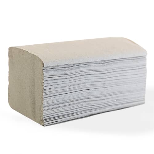 Essuie-mains plié V Paredes blanc 21 x 19,1 cm Ecolabel photo du produit front L