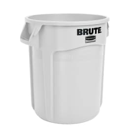 Collecteur résine Brute® avec conduits d'aération 76L blanc Rubbermaid