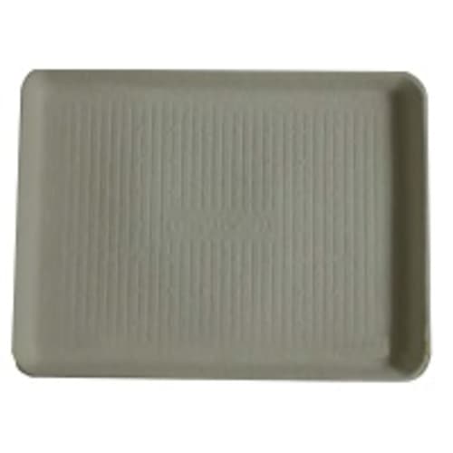 Plateau de soins gris en carton très grande taille photo du produit front L