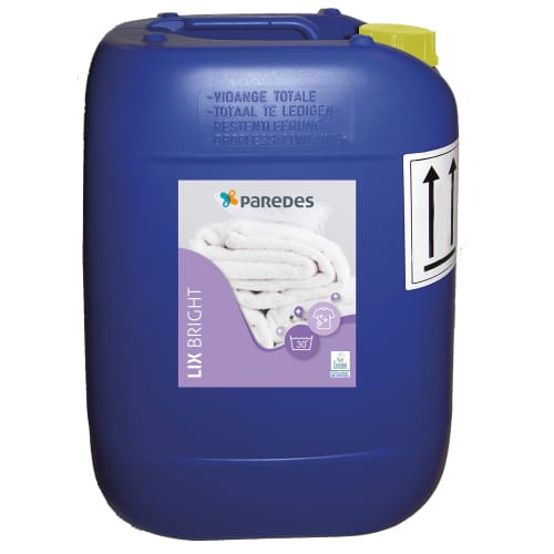 Agent de blanchiment Ecolabel Paredes Lix Bright bidon de 22kg photo du produit front L
