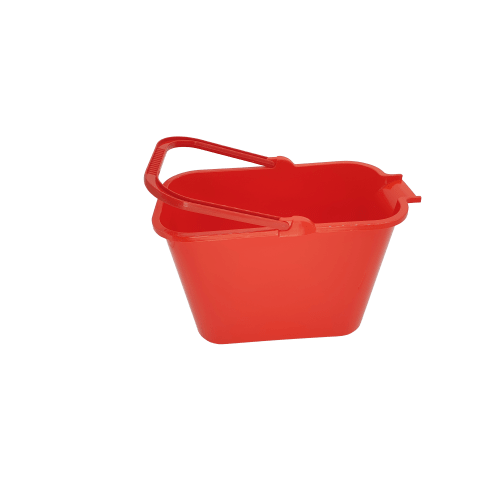 Seau PLP 12L rouge Brosserie Marchand photo du produit