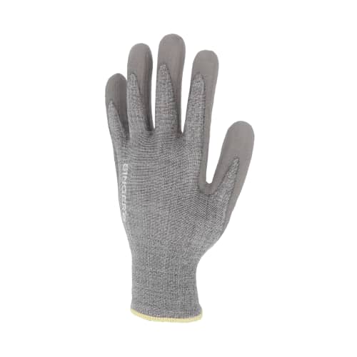 Gant protection coupures Singer indice B (3/5) gris enduction PU gris taille 6 photo du produit front L