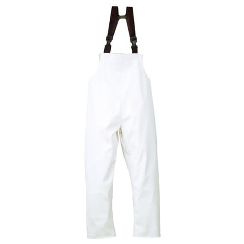 Cotte à bretelles Quimper imperméable Coverguard blanc taille S photo du produit front L