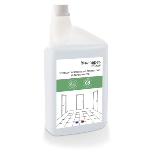 Détergent désodorisant désinfectant 3D Pamplemousse Paredes Access 1L photo du produit front L