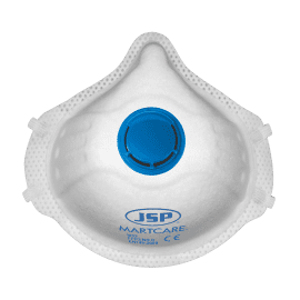 Masque de protection anti-poussières Martcare M32 FFP3 JSP forme coque avec valve