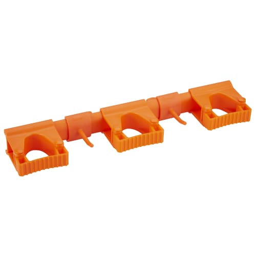 Support mural 3 clips alimentaire PLP 42cm orange Vikan photo du produit front L