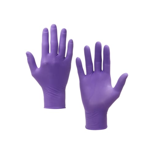 Gant de protection chimique nitrile Kimtech Science Purple violet non poudré 24cm taille XS photo du produit