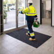 Tapis de sol anti poussière IDS anthracite lavable en blanchisserie 85 x 150 cm photo du produit back S